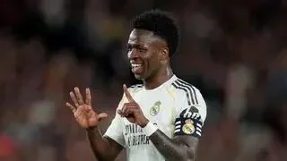 La última provocación de Vinicius al Camp Nou: 