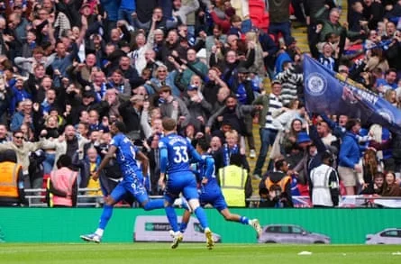 Mani Dieseruvwe races away after equalising for Rochdale