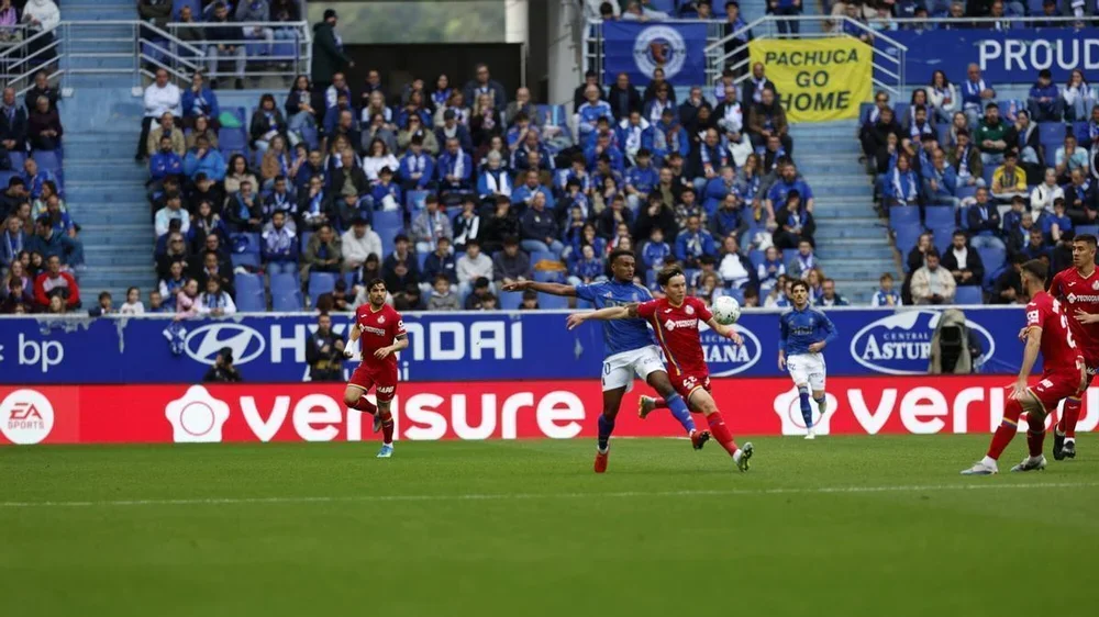 EN IMÁGENES: El Real Oviedo recibe al Getafe en el Tartiere